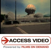 Access video thumbnail image with mushroom cloud