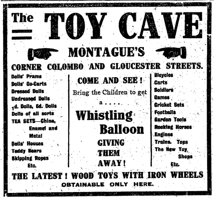 Ad from 1909